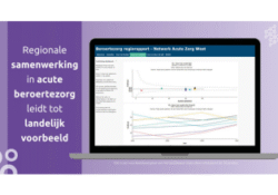 Regionale samenwerking acute beroertezorg leidt tot landelijk voorbeeld